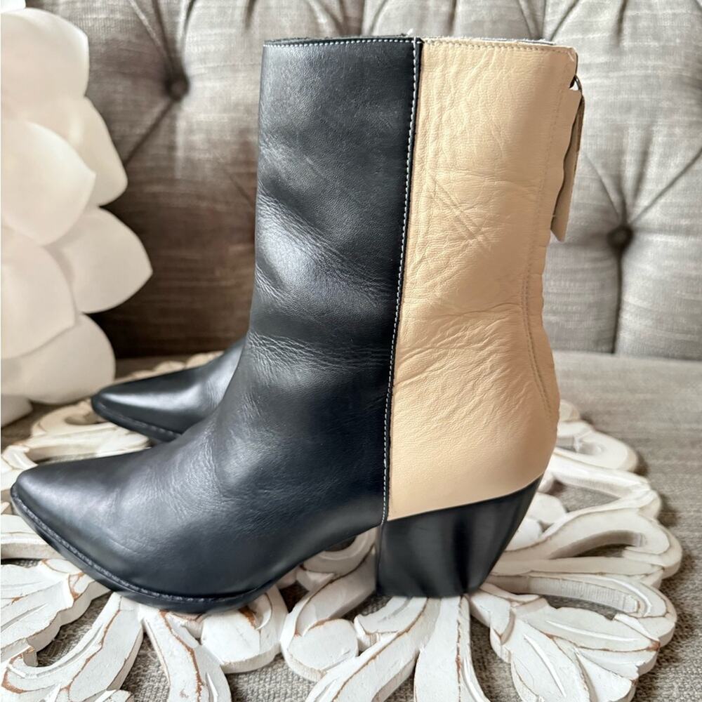 Matisse Carson Leather Color block Leather Ankle Boots Women’s 7